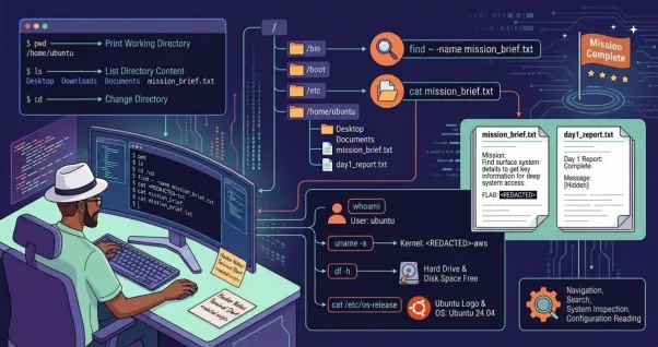 Linux CLI Basics | TryHackMe Write-up