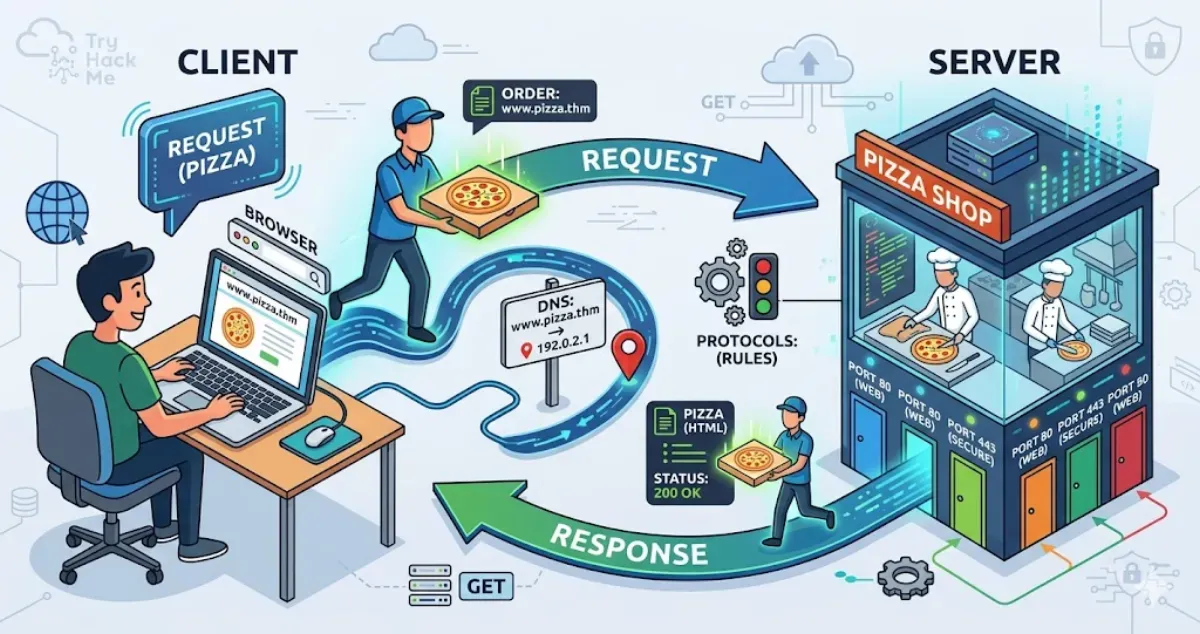 Client-Server Basics | TryHackMe Write-up