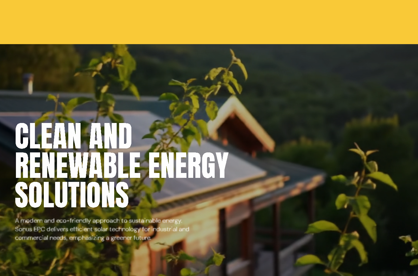 Sonus EPC website screenshot